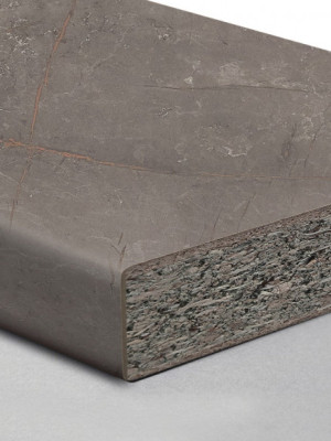 Столешница LuxeForm S148 Мрамор Толедо 1U MR3 влагостойкая 4200x600x38 мм LuxeForm - 2