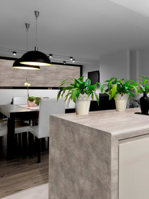 Столешница LuxeForm S529 Асканит 1U MR3 влагостойкая 4200x600x38 мм LuxeForm - 3