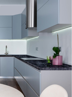 Стільниця 38 мм Графіт 1U 3.05 / 0.6 W311 MR6  - 3