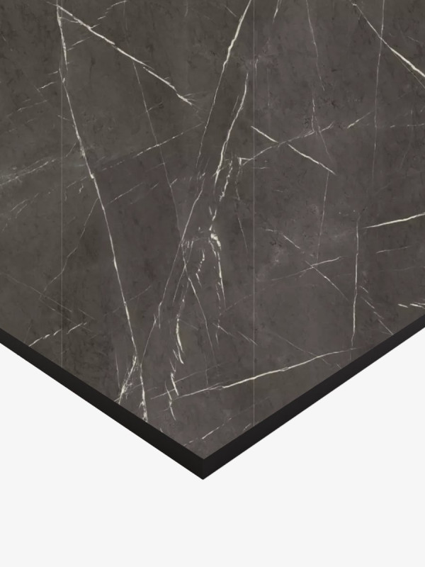 Компакт плита HPL AGT 5193 Вулканічний Мармур моноліт - чорне ядро AGT - 1