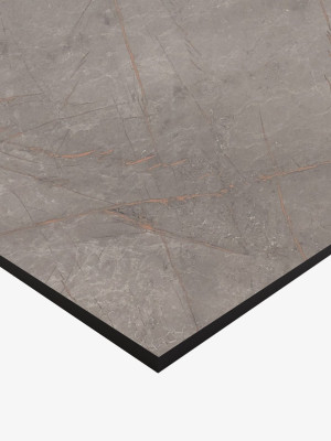 Компакт плита HPL LuxeForm L148 Мармур Толедо - чорне ядро LuxeForm - 2