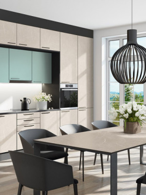 Компакт плита HPL LuxeForm S351 Айленд - черное ядро LuxeForm - 3