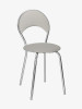 Стул металический Marino Plus Chrome V-28 Светло-серый MebTech - 1