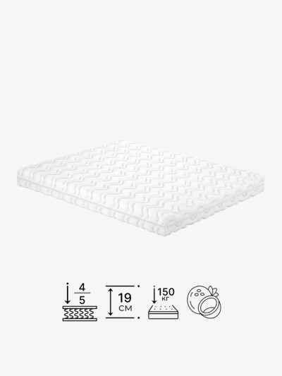 Ортопедичний матрац Leeds cocos/Лідс кокос Matroluxe - 2
