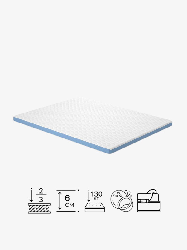 Матрас топпер Breeze/Бриз Matroluxe - 2