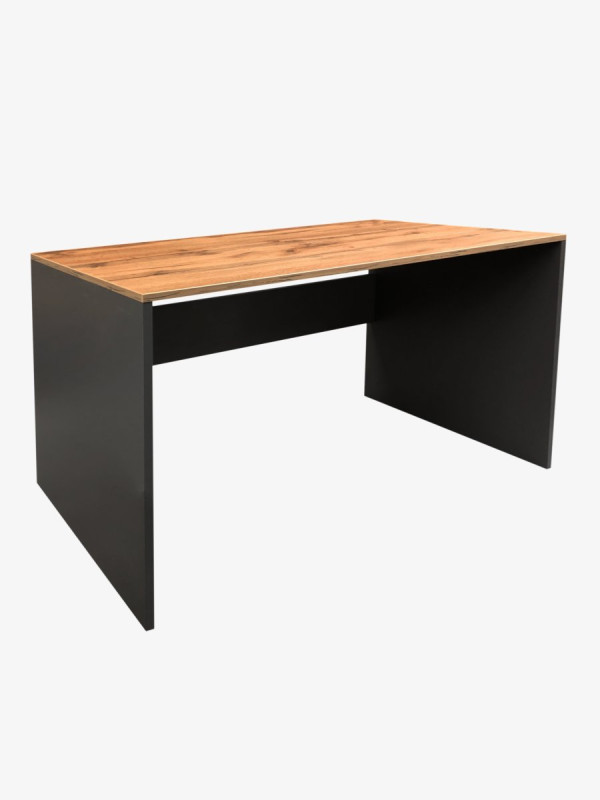 Письмовий стіл прямий 1200х750х650 Графіт MebTech - 1