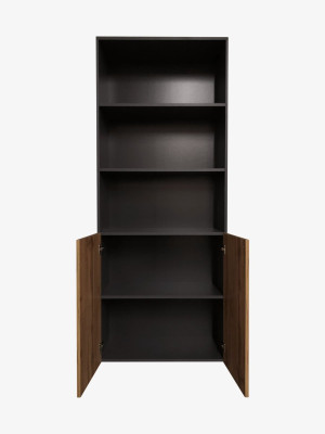 Шафа сервант Графіт 800х380х2000 MebTech - 3