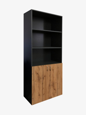 Шкаф сервант Графит 800х380х2000 MebTech - 2