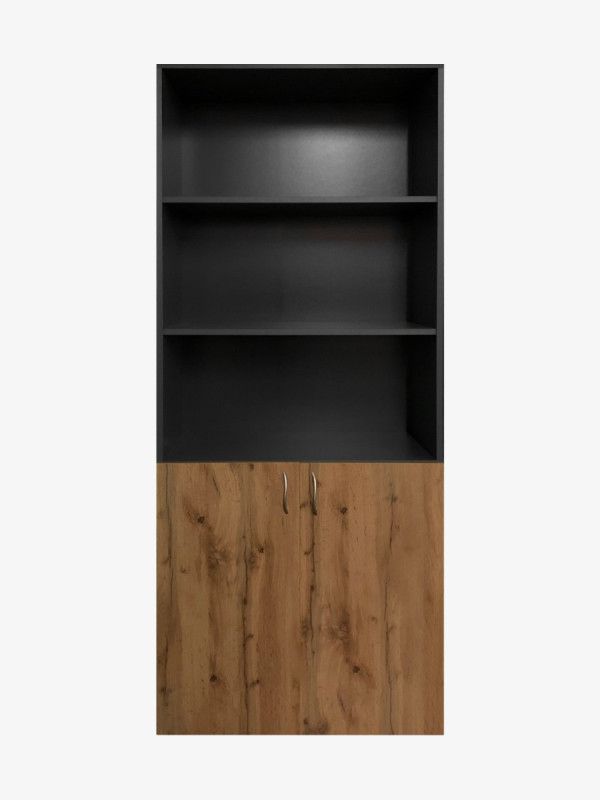 Шафа сервант Графіт 800х380х2000 MebTech - 1