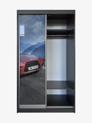 Шкаф-купе 2-дверный Машина 1110х620х2070 фотопечать MebTech - 3