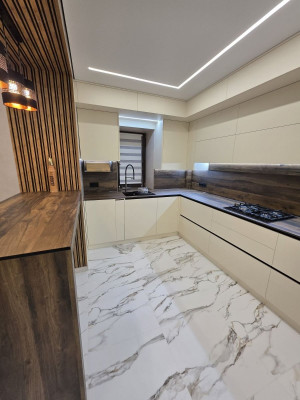 copy of Кутова кухня у світлих тонах виготовлена із преміальних матеріалів  - 9