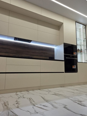 copy of Угловая кухня в светлых тонах из премиальных материалов  - 10