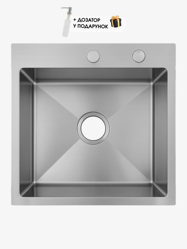 Мойка для кухни Venta Brushed 500x450 BVM5045 Сатин Venata - 1