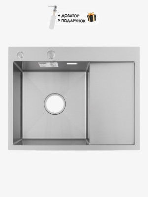 Мойка для кухни Venta Brushed 630x500 BVM6350 Сатин Venata - 1