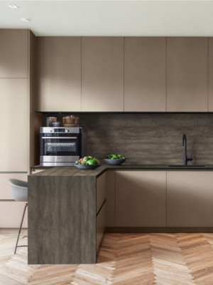Компакт плита HPL S165 Шелдон - черное ядро LuxeForm LuxeForm - 3