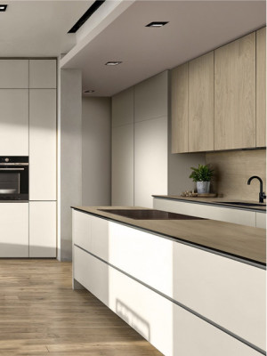 Компакт плита HPL L160 Дуб Айдаго - черное ядро LuxeForm LuxeForm - 3