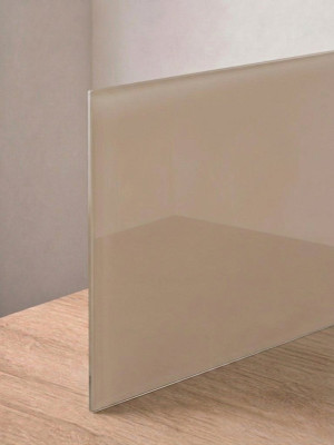 Стекло фасадное светло Коричневый RAL 1236 Lacobel 4 мм (кв.м.)  - 2